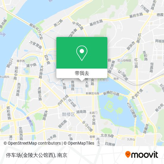 停车场(金陵大公馆西)地图