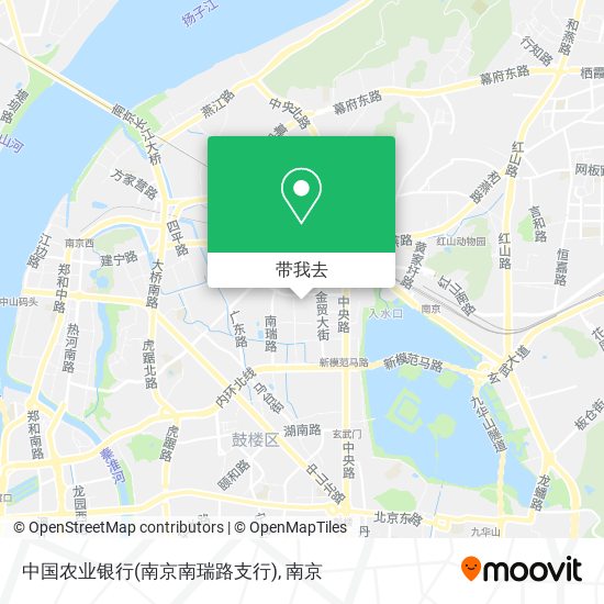 中国农业银行(南京南瑞路支行)地图