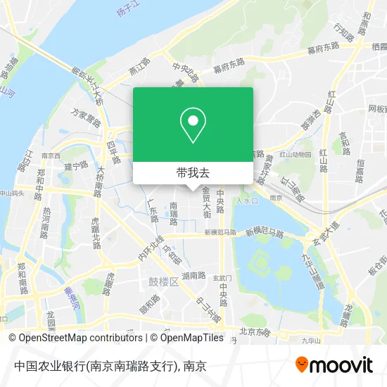 中国农业银行(南京南瑞路支行)地图