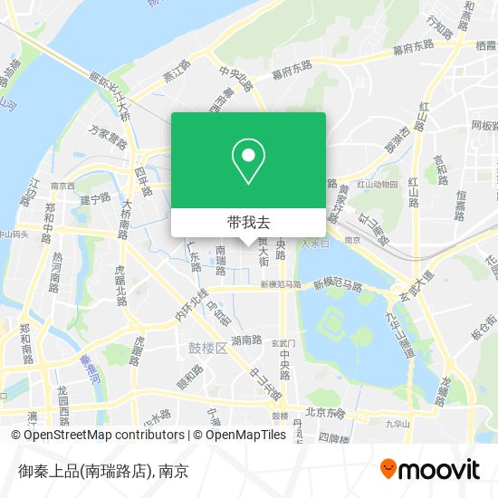 御秦上品(南瑞路店)地图