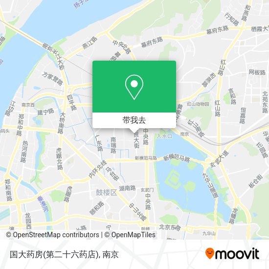 国大药房(第二十六药店)地图