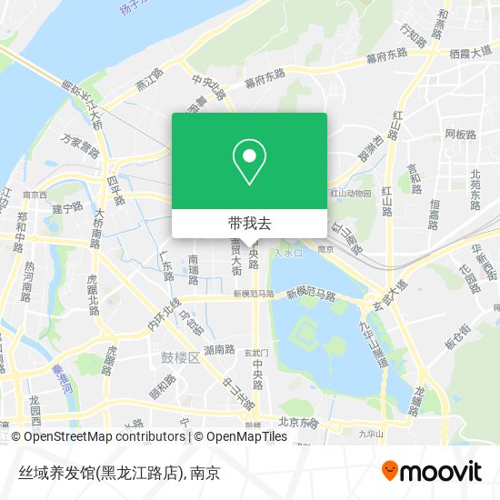 丝域养发馆(黑龙江路店)地图