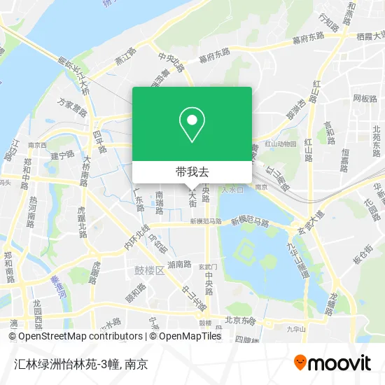 汇林绿洲怡林苑-3幢地图