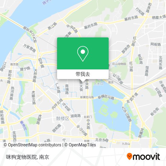 咪狗宠物医院地图