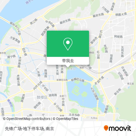 先锋广场-地下停车场地图