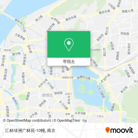 汇林绿洲广林苑-10幢地图