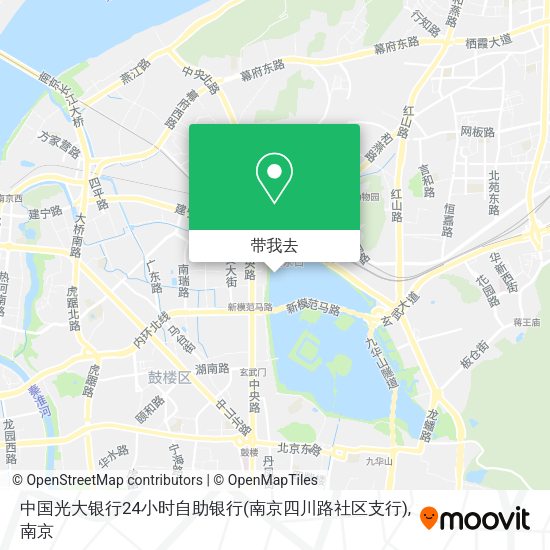 中国光大银行24小时自助银行(南京四川路社区支行)地图
