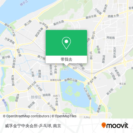 威孚金宁中央会所-乒乓球地图