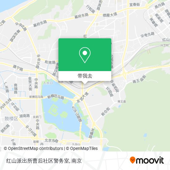 红山派出所曹后社区警务室地图