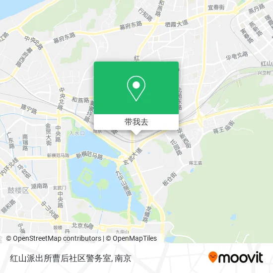 红山派出所曹后社区警务室地图