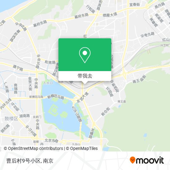 曹后村9号小区地图