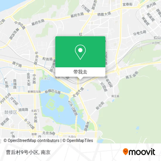 曹后村9号小区地图