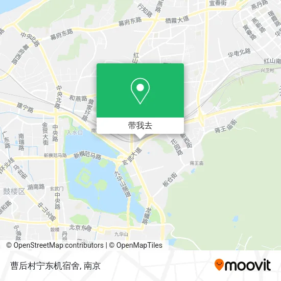 曹后村宁东机宿舍地图