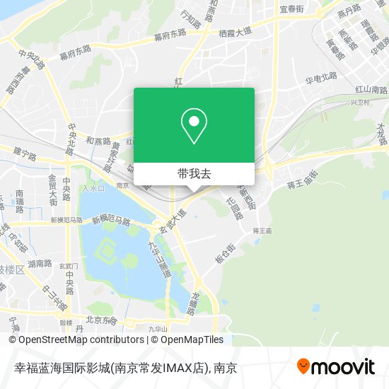 幸福蓝海国际影城(南京常发IMAX店)地图
