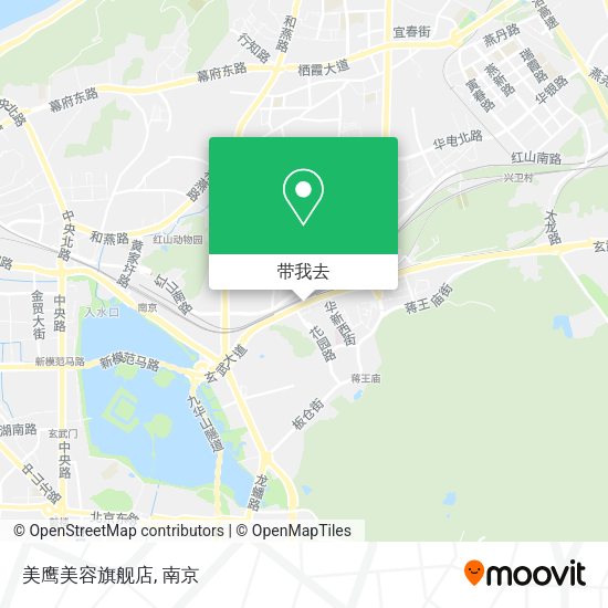 美鹰美容旗舰店地图