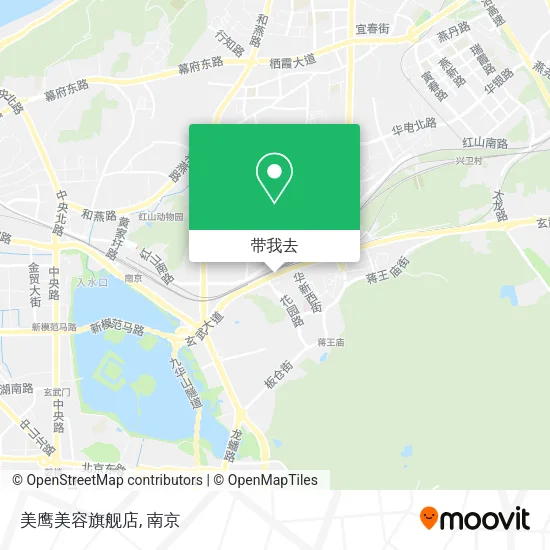 美鹰美容旗舰店地图
