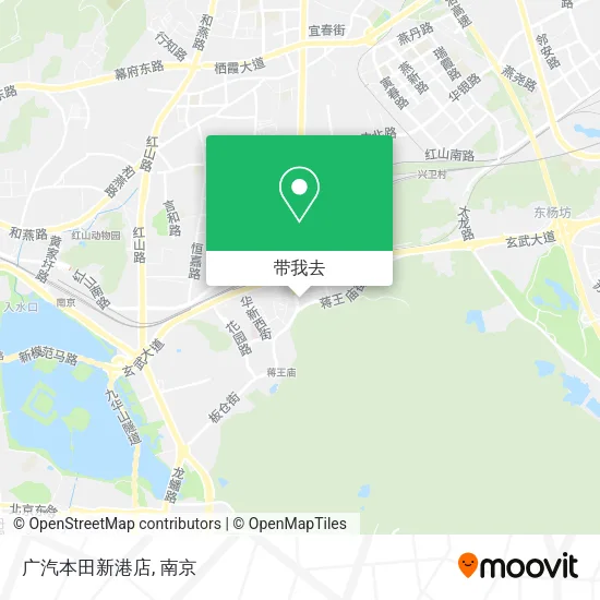 广汽本田新港店地图