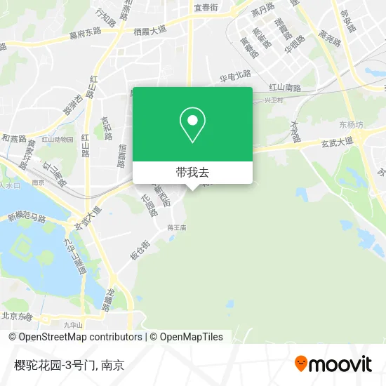 樱驼花园-3号门地图