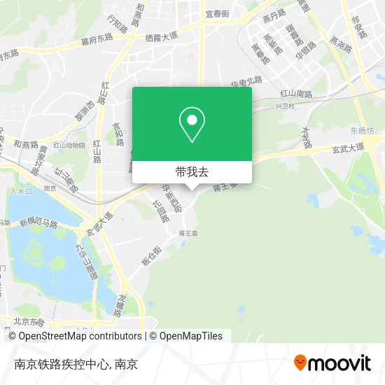 南京铁路疾控中心地图