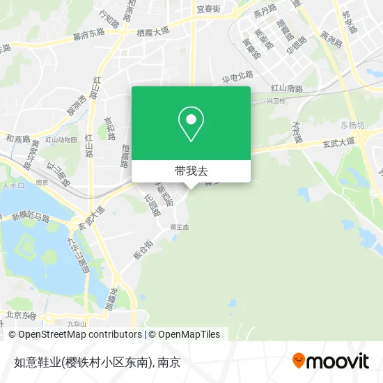 如意鞋业(樱铁村小区东南)地图