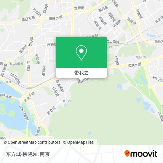 东方城-拂晓园地图