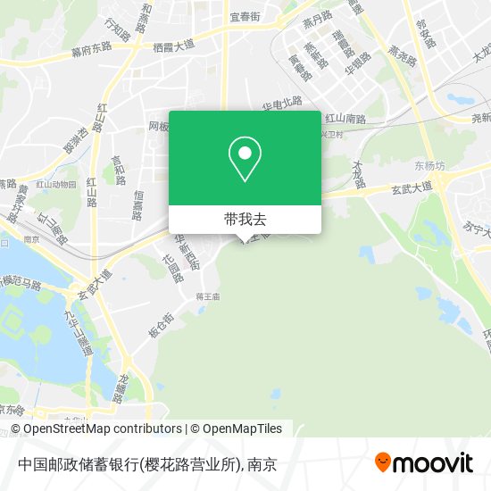 中国邮政储蓄银行(樱花路营业所)地图