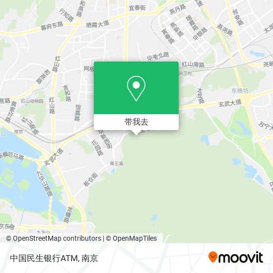 中国民生银行ATM地图