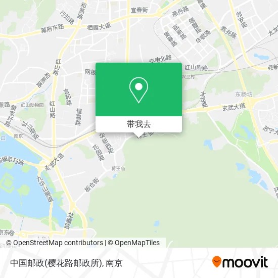 中国邮政(樱花路邮政所)地图