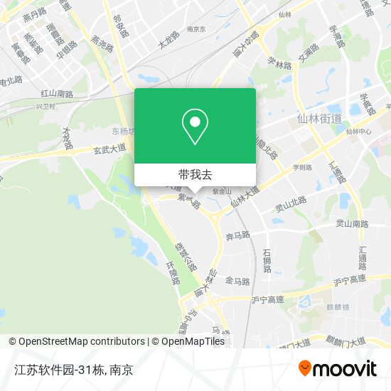 江苏软件园-31栋地图