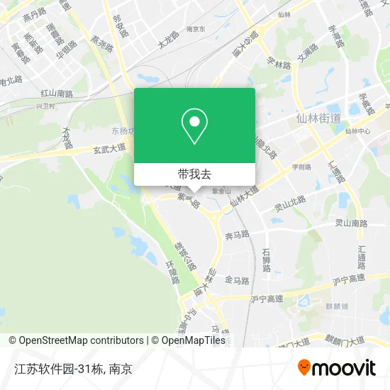 江苏软件园-31栋地图