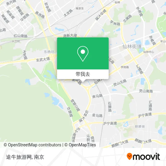 途牛旅游网地图