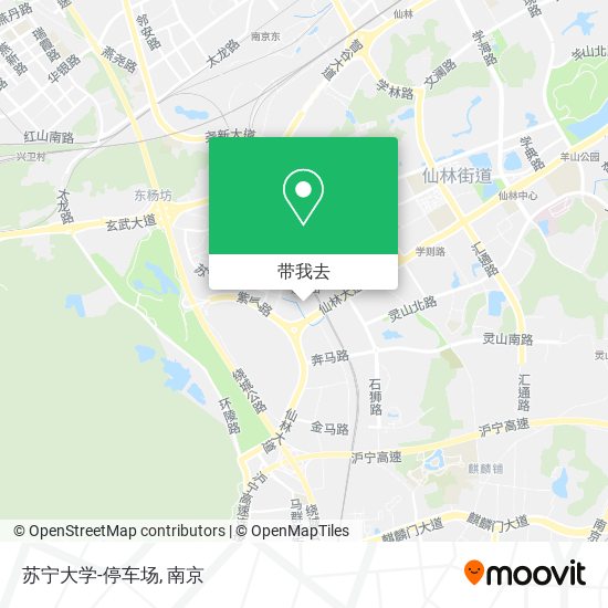 苏宁大学-停车场地图