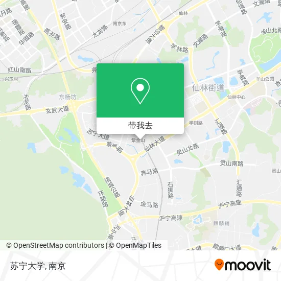 苏宁大学地图
