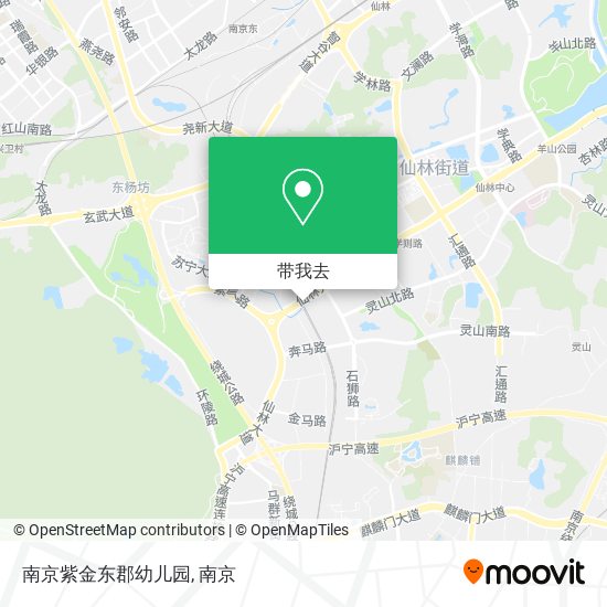 南京紫金东郡幼儿园地图