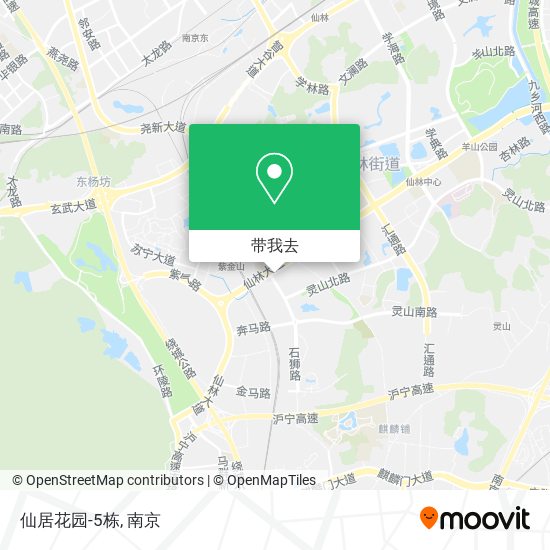 仙居花园-5栋地图