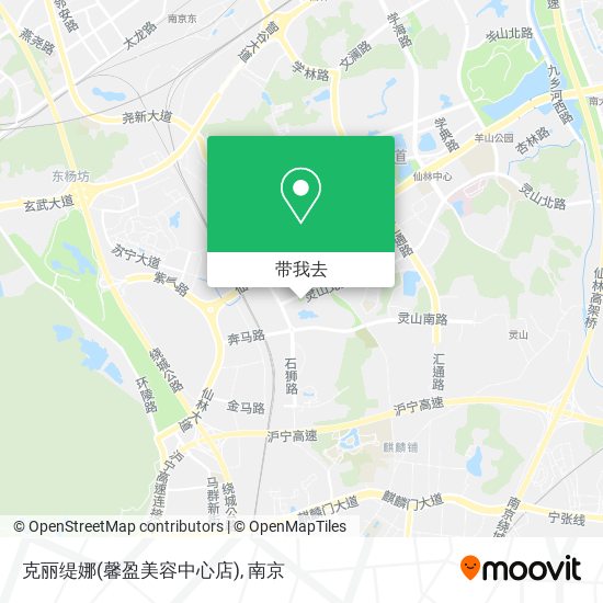 克丽缇娜(馨盈美容中心店)地图