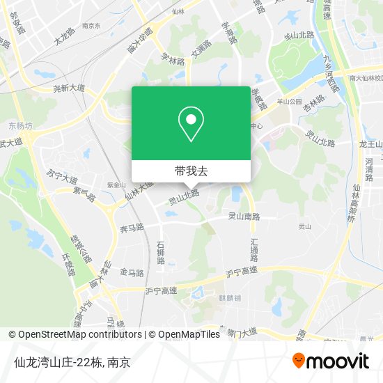 仙龙湾山庄-22栋地图