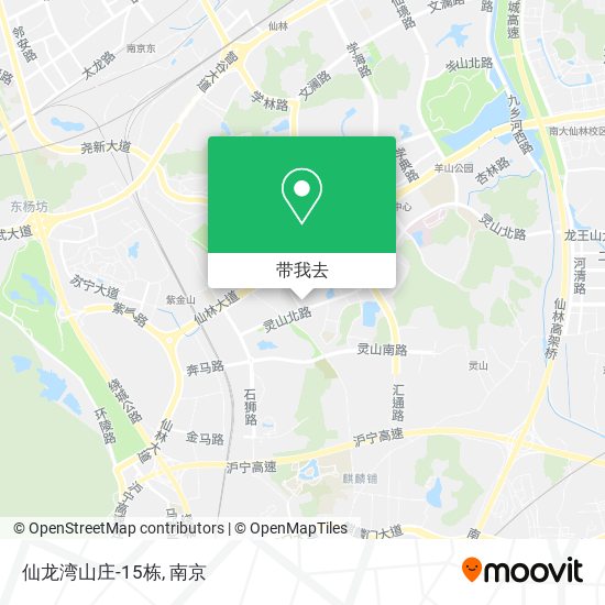 仙龙湾山庄-15栋地图