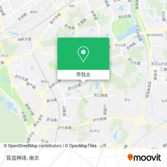 晨霞网络地图