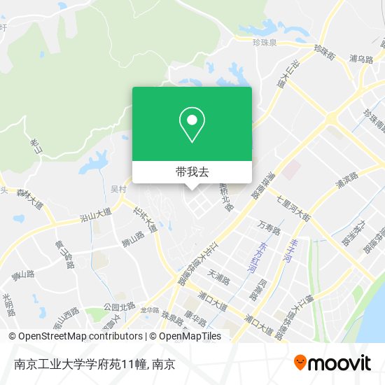 南京工业大学学府苑11幢地图