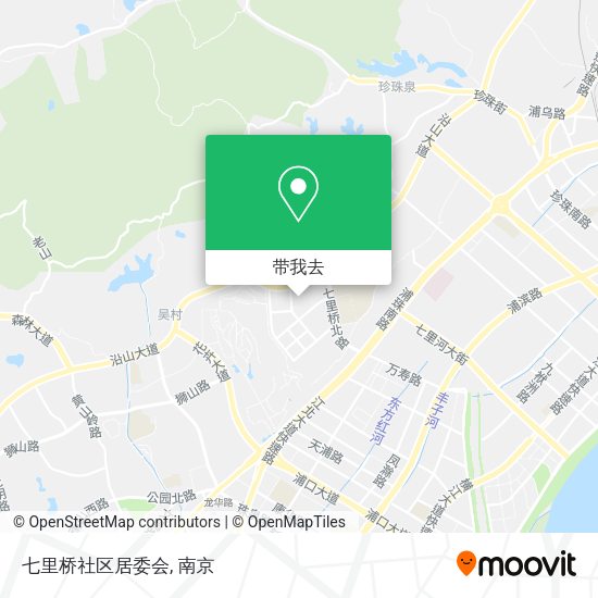七里桥社区居委会地图
