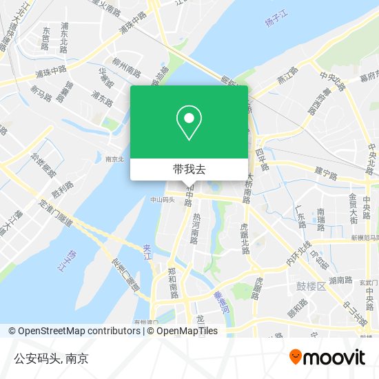 公安码头地图