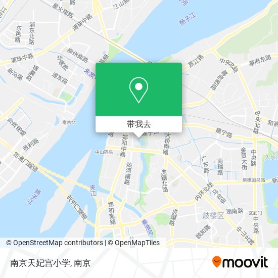 南京天妃宫小学地图