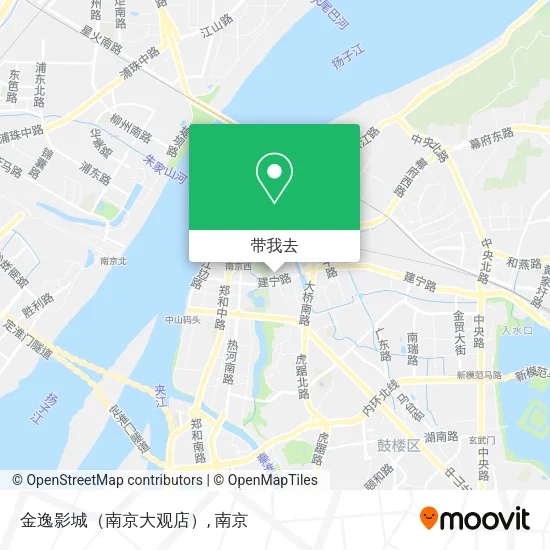 金逸影城（南京大观店）地图
