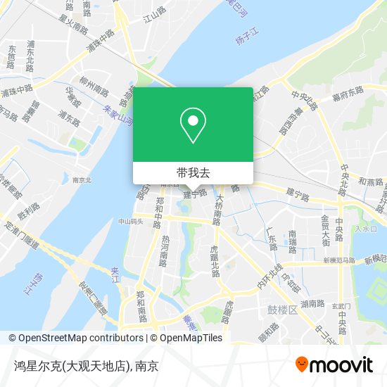 鸿星尔克(大观天地店)地图