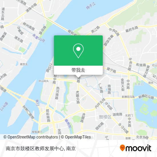 南京市鼓楼区教师发展中心地图