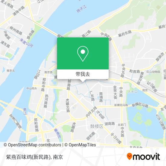 紫燕百味鸡(新民路)地图