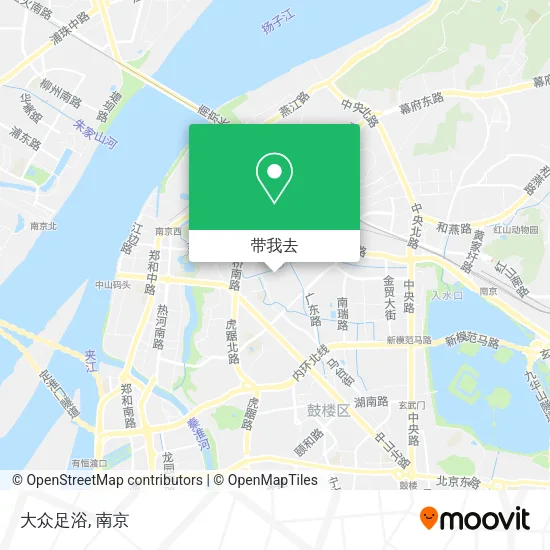 大众足浴地图