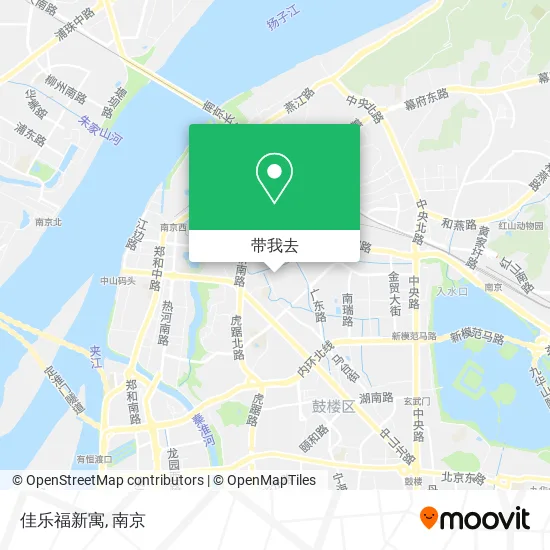 佳乐福新寓地图