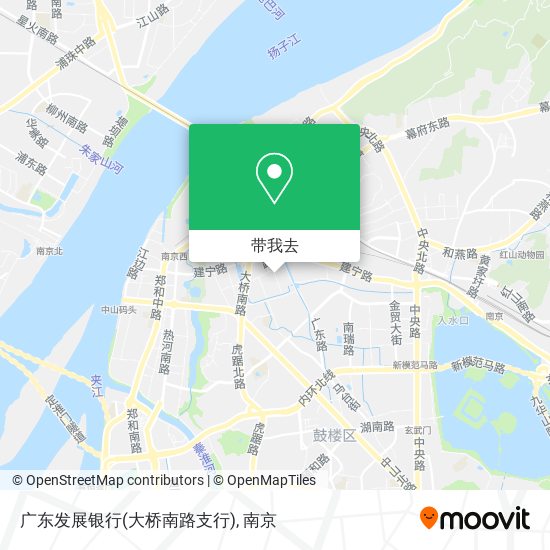 广东发展银行(大桥南路支行)地图